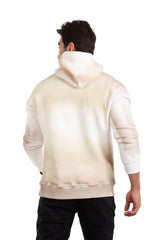 " Trend Up " Gradient white Hoodie