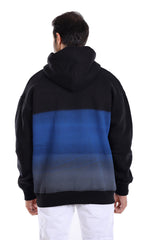 Midnight Gradient Hoodie - white