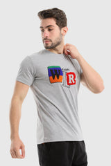 Front "WR" Stitched Patch Tee