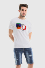 Front "WR" Stitched Patch Tee