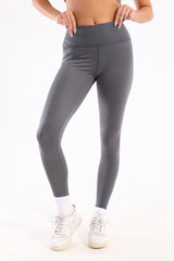 Deep grey basic leggings