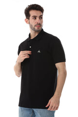 Regular Fit Pique Pattern Polo Shirt