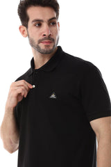 Regular Fit Pique Pattern Polo Shirt