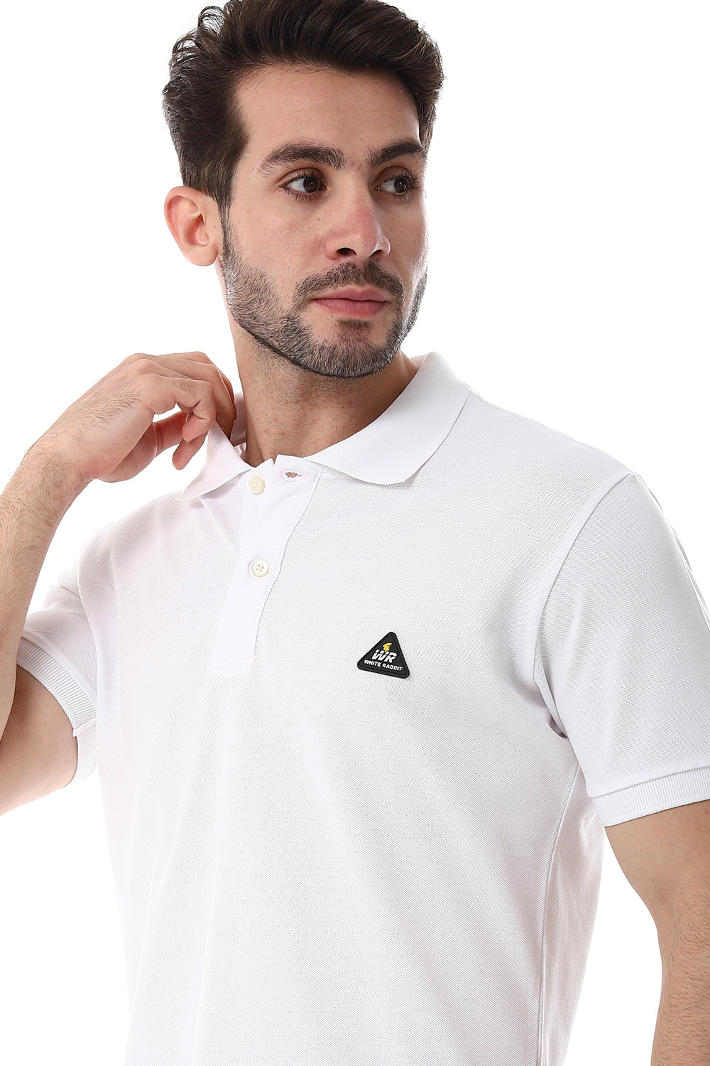 Regular Fit Pique Pattern Polo Shirt