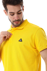 Regular Fit Pique Pattern Polo Shirt