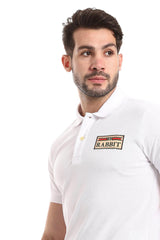 Double Buttoned Short Sleeves Pique Polo