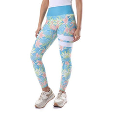 Doe Set of Legging And T-shirt - Flamingo Birds Print