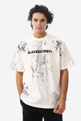 Black Energy Printed Black T-Shirt