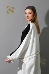 Lose Double Color Kaftan