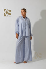 Wide Leg trousers Striped