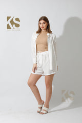 Lose Fit Shirt & Shorts Set