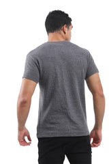 Regular Fit Horizontal Ribbed T-Shirt