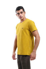 Regular Fit Horizontal Ribbed T-Shirt