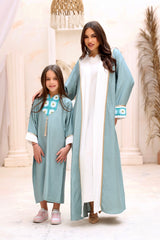 Ariana Mint Kaftan (Kids)