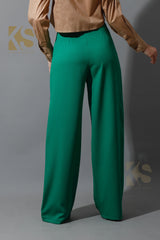 High Waist Wide Leg Trousers