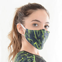 Dust proof printed mask - Black