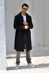 Black Woolen Coat