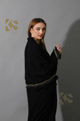 Lose Double Color Kaftan