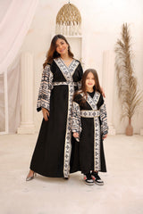 Black Kimono Kaftan (Adults)