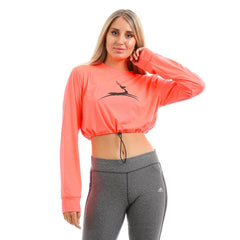 "Doe" Long Sleeves Crop Top