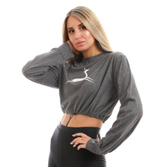 "Doe" Long Sleeves Crop Top