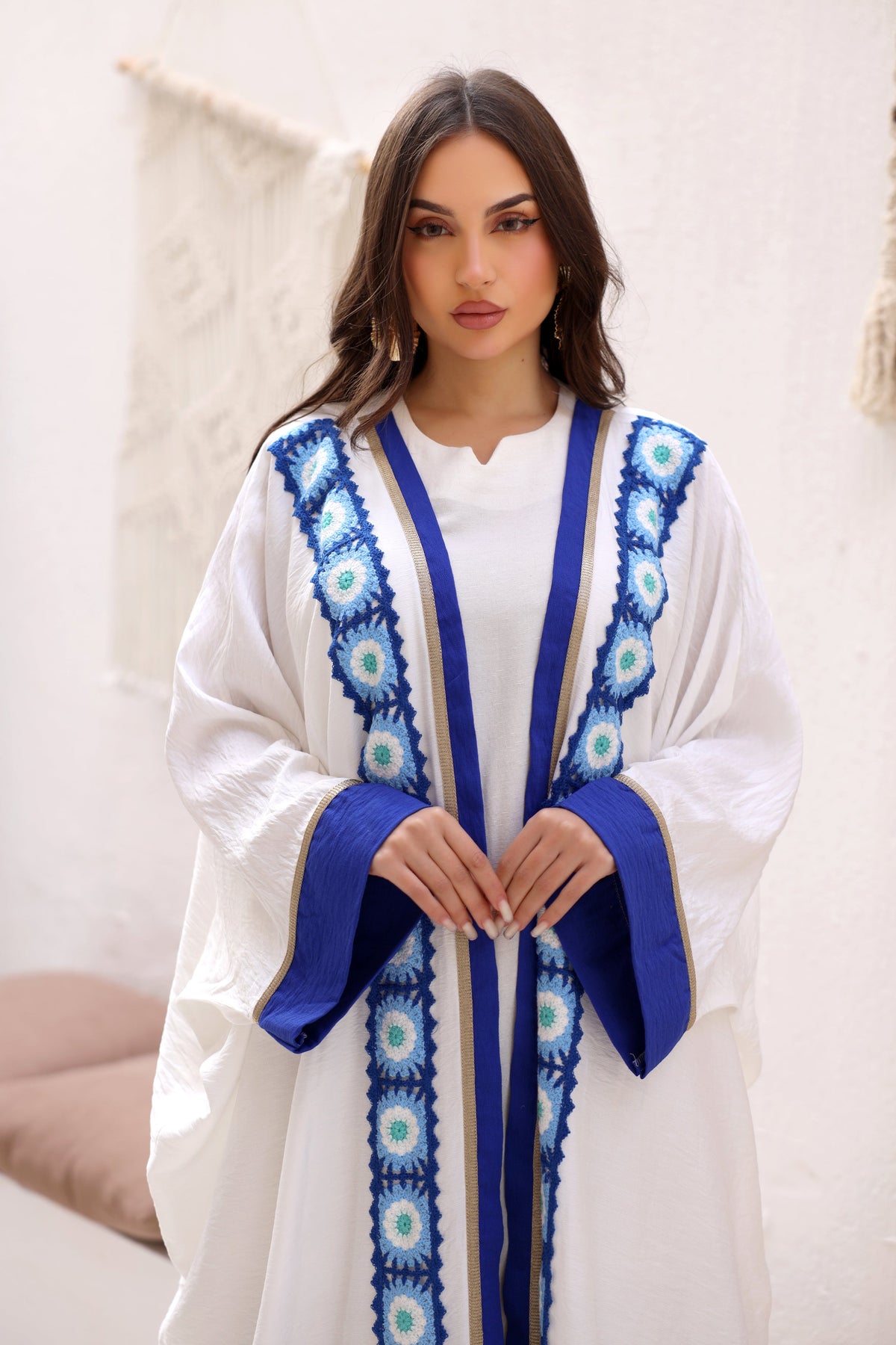 Najma White Kaftan