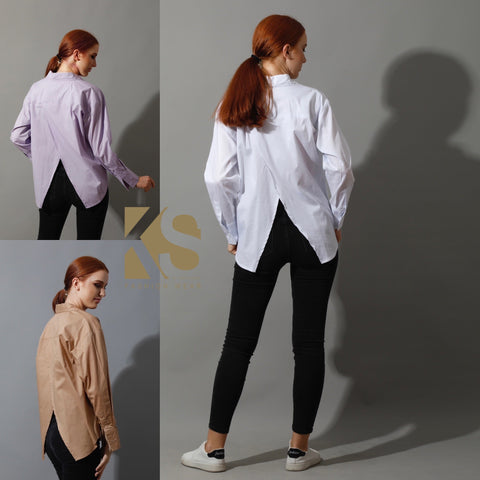 Back Slit Shirt