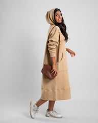 Hoodie Long Dress