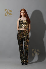 Co-Ord Sequins Trousers