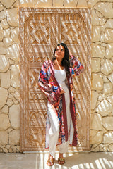 Tropical Long Kimono