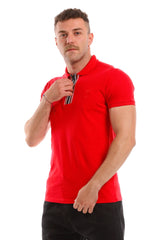 Trendy Cotton Short Sleeves Polo Shirt