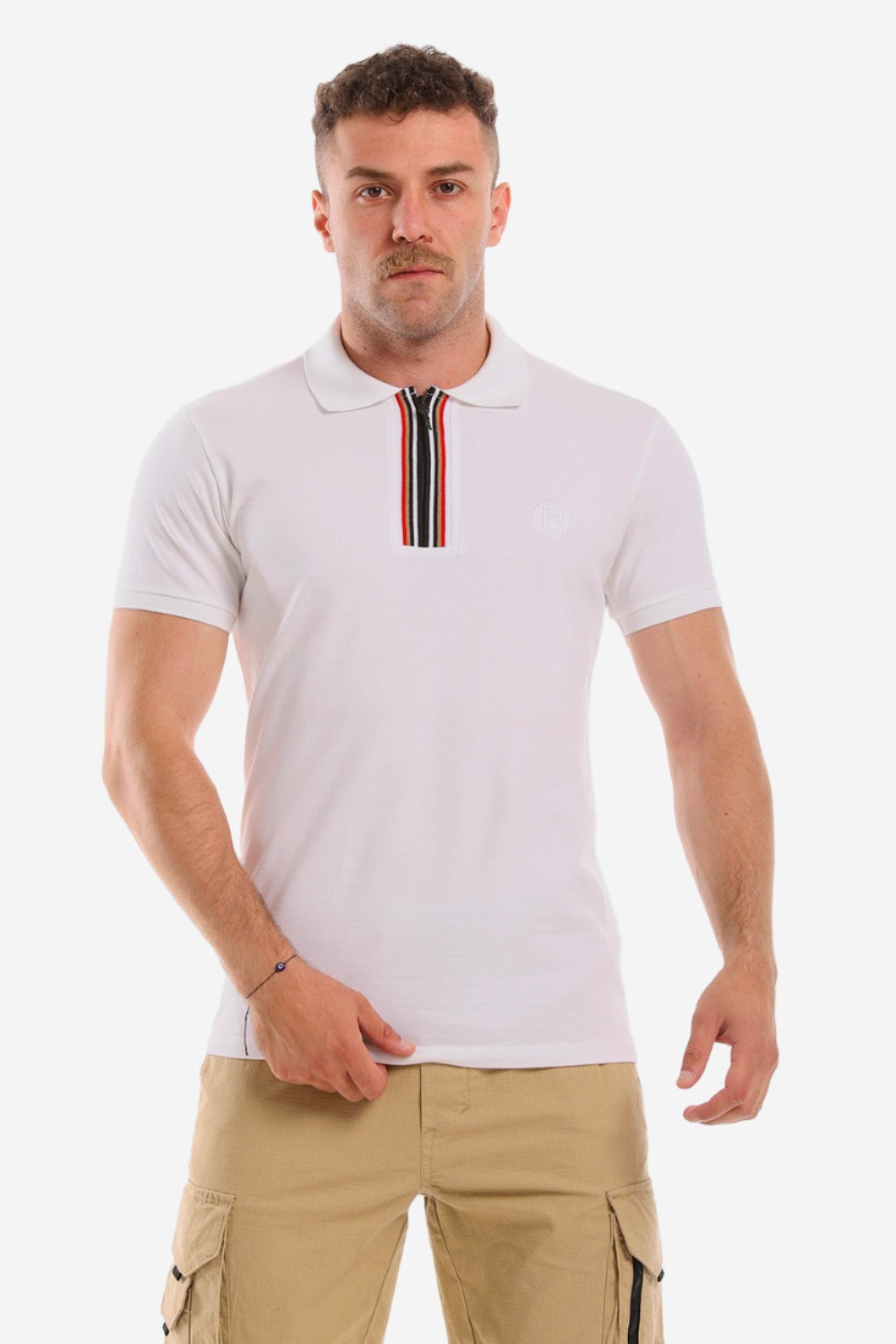 Trendy Cotton Short Sleeves Polo Shirt