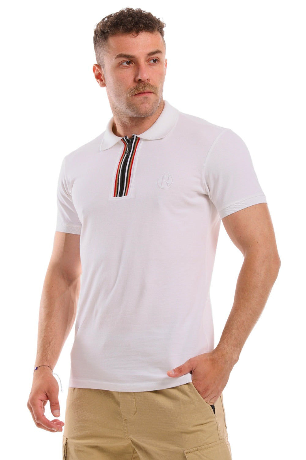 Trendy Cotton Short Sleeves Polo Shirt
