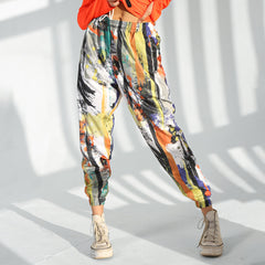 Microfiber Abstract Pop Joggers