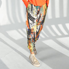 Microfiber Abstract Pop Joggers