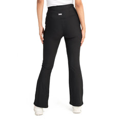 High Waist Ribbed Flare  Pants