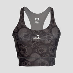 DOE "Deadly Skulls" Sports Bra