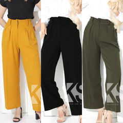 High Waist Trousers