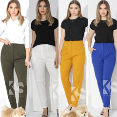 High Waist Trousers