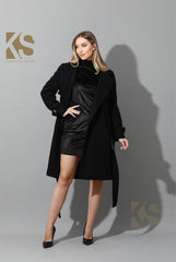 Wrapped Belted trench Coat