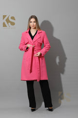 Wrapped Belted trench Coat