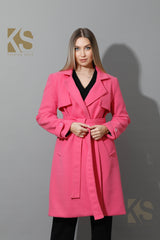 Wrapped Belted trench Coat