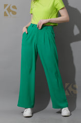 Straight Fit Trousers