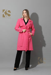 Wrapped Belted trench Coat