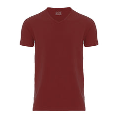 Cotton V-neck T-shirt