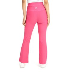 High Waist Ribbed Flare  Pants