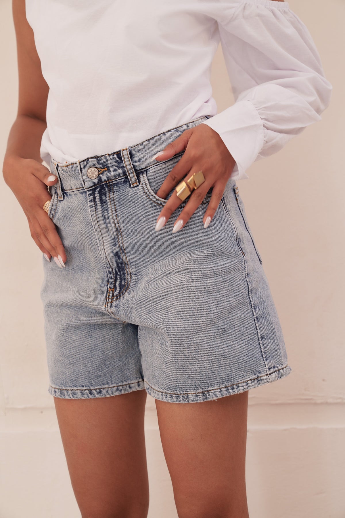 Denim short