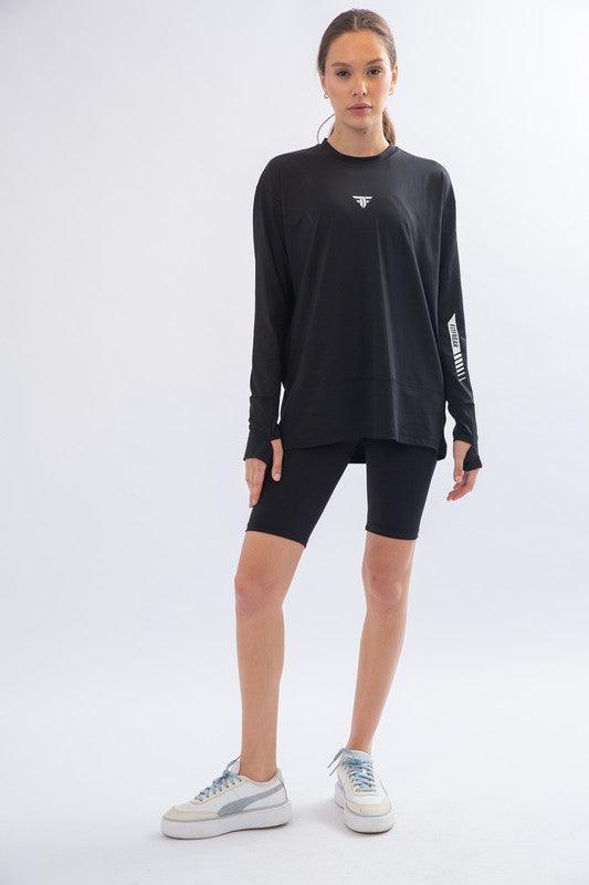 Black Long Sleeves Top