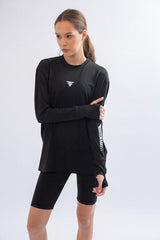 Black Long Sleeves Top