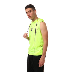 Viga contrast sleeveless hoodie - 5 colors